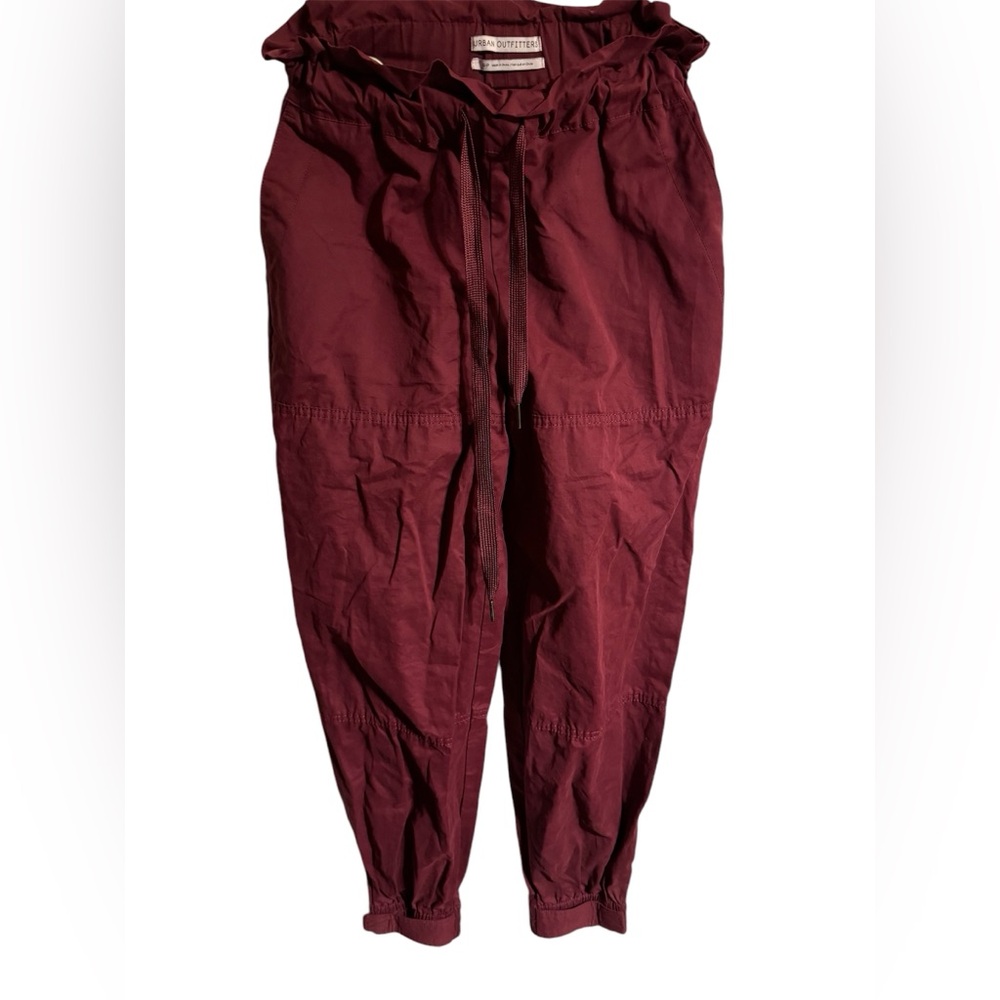 Urban Outfitters Evon Paperbag High Rise Jogger Pants Size Small